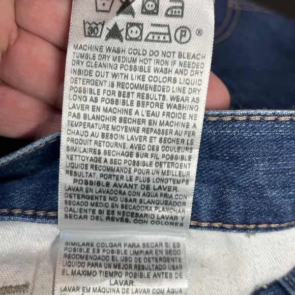 Levi's 511 Mens Slim Fit Stretch Blue Jeans Faded Dark Wash Size 36X29 - Picture 9 of 16